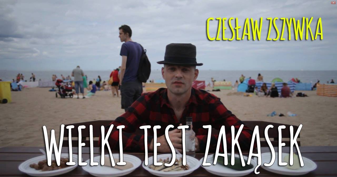 Czesław Zszywka – Wielki test zakąsek